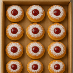 Hanukkah donuts by the dozen