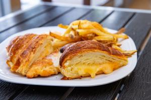 Grilled Cheese On a Croissant