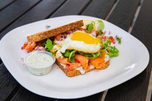 Norwegian Lox Toast