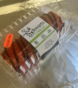 Sugar free raspberry roll